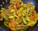 A picture of step 4 of Parwal besan ki sabji (dinner).
