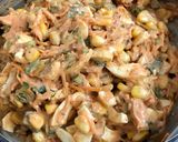 A picture of step 9 of Boiled Egg Salad with Thousand Island Dressing.