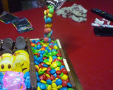 Foto del paso 4 de la receta: Torta golosinas antigravedad cumpleaños hincha de river