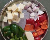 A picture of step 5 of Cheese Tikka Masala.