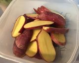 Une image de l'étape 2 de Pommes de terre grillées ail et persil (à la plancha).