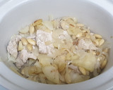 Foto del paso 4 de la receta: Solomillos de pavo con manzana y almendras (en olla de cocción lenta)