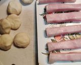Foto del paso 5 de la receta: Bastones de jamón y queso 🤩