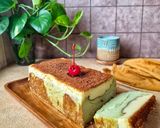 Foto langkah ke 10 dari resep Matcha Iceberg Cheese Cake.