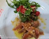 Foto del paso 3 de la receta: Salmonetes a la plancha con picada de almendra picante
