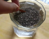 चिया सीड्स पानी (Chia seed Pani recipe in Hindi) रेसिपी चरण 2 फोटो