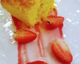 A picture of step 3 of Vanilla cake(eggless).