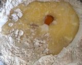 Hình bước làm 1 của món Bánh mì bơ sữa nhân custard lá dứa (ít ngọt)