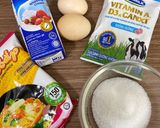 Hình bước làm 2 của món Bánh tart trứng bằng nồi chiên không dầu