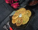 Hari moong chilla रेसिपी चरण 4 फोटो