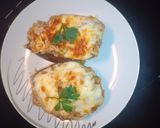 Foto del paso 5 de la receta: Berenjenas rellenas de carne picada de lomo y champiñones