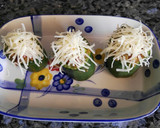 Foto del paso 14 de la receta: Troncos de calabacín rellenos de quinoa, brócoli y cerdo picado