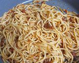 Hình bước làm 4 của món Mì Ý meatball