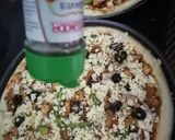 A picture of step 14 of Grilled Smoky Chicken pizza😋.