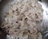A picture of step 3 of Fettuccine Pasta.