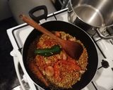 Foto del paso 1 de la receta: Lentejas con panceta y bacon