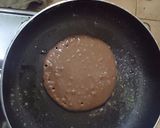 Foto langkah ke 4 dari resep Cheese Choco Pancake/ Pancake Keju Coklat.