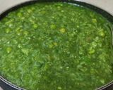 A picture of step 5 of Green Paubhaji / Seasonal Hariyali Pau Bhaji.