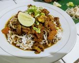 Foto langkah ke 8 dari resep Rawon Setan Bumbu Instan Perdana.