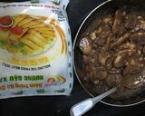 Hình bước làm 1 của món Nem Chuối Chiên
