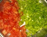 A picture of step 1 of Tiranga rolls.
