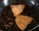 A picture of step 7 of Lamb / beef / mutton meat Samosas:.