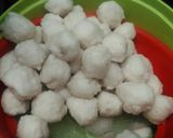 Foto langkah ke 6 dari resep Bakso ikan.