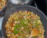 Foto del passaggio 7 della ricetta #660 Paella mista valenciana 🥘🦐🫑🍗🍖🥘