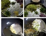 A picture of step 2 of Paneer momos.