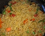 A picture of step 5 of Indomie noodles.