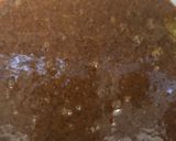 A picture of step 2 of Chunky Chocolate and hazelnut cookies - can be vegan.