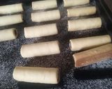 Une image de l'étape 8 de Cigares au chocolat.