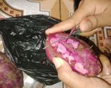 A picture of step 1 of How to make chocolate cheese pudding.