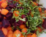 Foto del paso 2 de la receta: Fácil ensalada tricolor