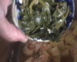 Foto del paso 5 de la receta Garbanzos del cocido con gambas