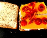 A picture of step 2 of My So Tasty Cheese,Avocdo & Corned Beef Sandwich. 😋.