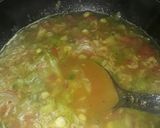 A picture of step 3 of Maggi noodles soup.
