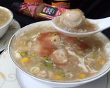 A picture of step 8 of Chicken Meat Balls Soup.