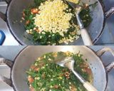 Foto langkah ke 6 dari resep Tumis Pakis/Paku + Jagung Bumbu Iris.