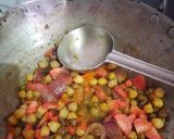 A picture of step 5 of Chole veggie salad.