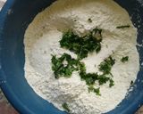 A picture of step 1 of Chapatis and spiced bean stew.