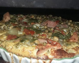 Foto del paso 9 de la receta: Tarta Multicolor de jamón y verduras 😍😍😍❤