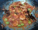 Foto langkah ke 4 dari resep Udang Pete Balado.