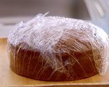 A picture of step 5 of Easy Chocolate Cake, moist and light-textured.