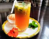 A picture of step 2 of Orange Mint Mojito.