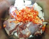A picture of step 1 of Couscous with Lamb and Vegetables.