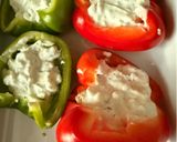 Mozzarellás-cottage cheese-s töltött kápia paprika recept fázis 3 fotója