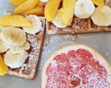 A picture of step 3 of My Fruity Waffly Breakfast. 💞.