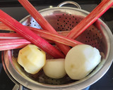 Foto del paso 1 de la receta: Chutney de ruibarbo y manzana