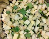 A picture of step 2 of Totapuri Mangoes Spicy Pickle.